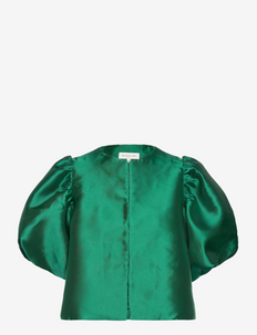 Cleo blouse - kortermede bluser - verde