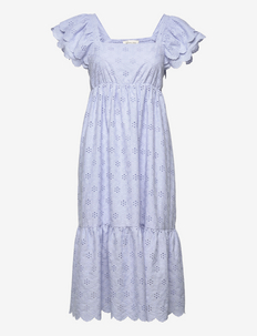 Adelina maternity dress - sommerkjoler - azure