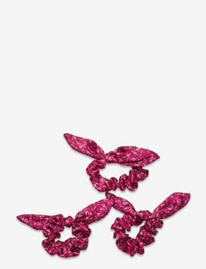 Mini Lollo scrunchie 3 pack - haarelastiekjes - ruby leaf