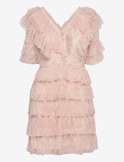 Sky dress - kanten jurken - dusty pink