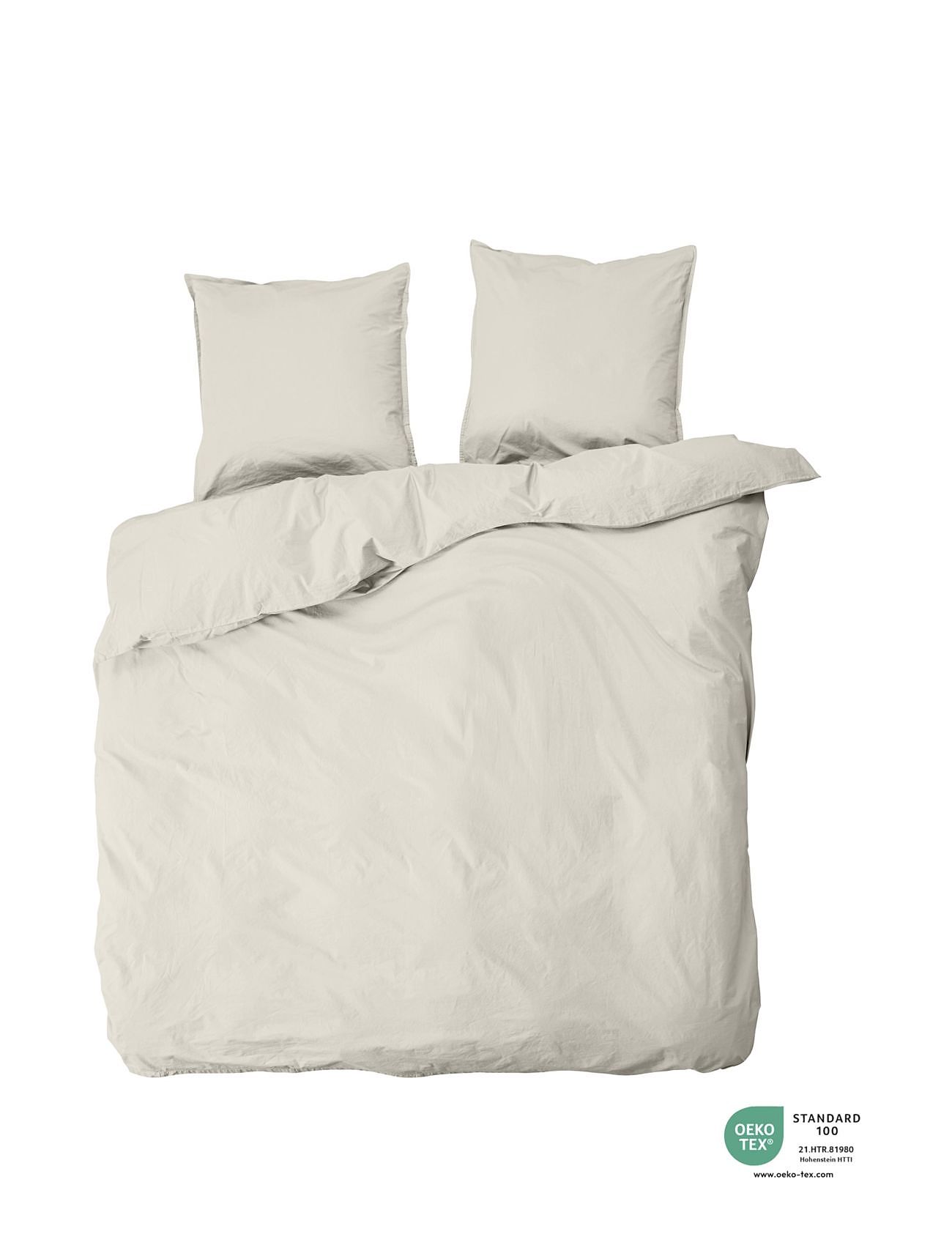 Double Bed Linen, Ingrid, Shell Home Textiles Bedtextiles Bed Sets Cream By NORD
