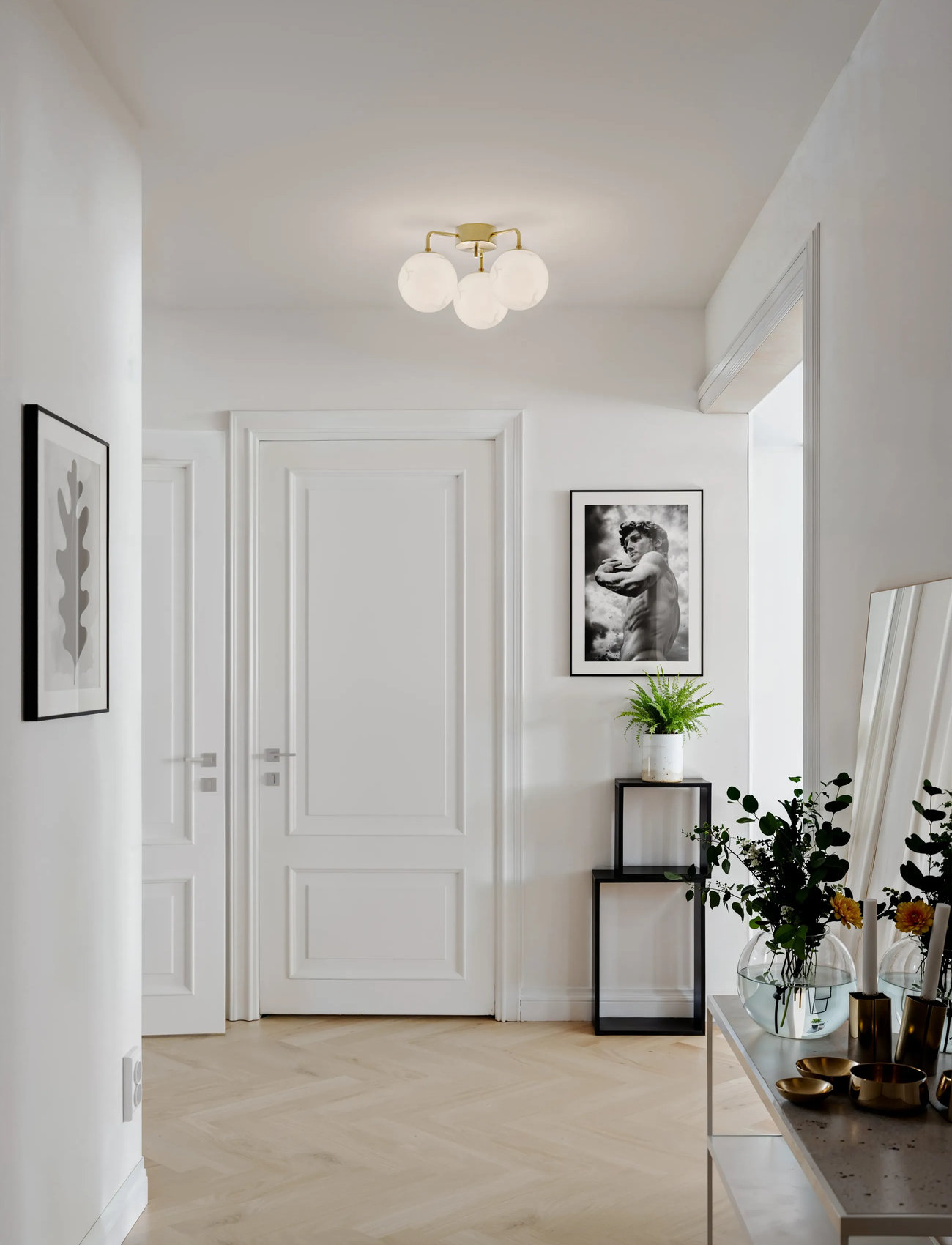 By Rydéns Bellagio Ceiling Lamp, Ø27X50 cm, Gold, Loftslamper > Indbyggede Loftslamper, Unisex
