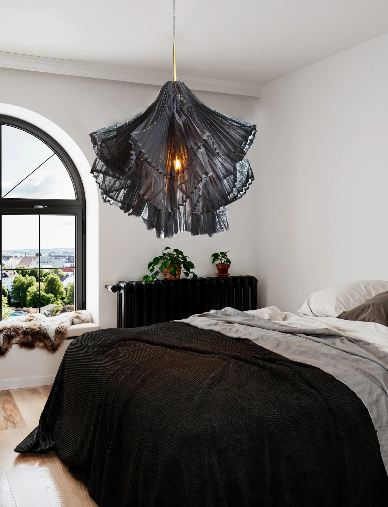 By Rydéns Juliette Hanging Lamp, Ø70X70 cm, Black, Loftslamper > Pendellamper, Unisex