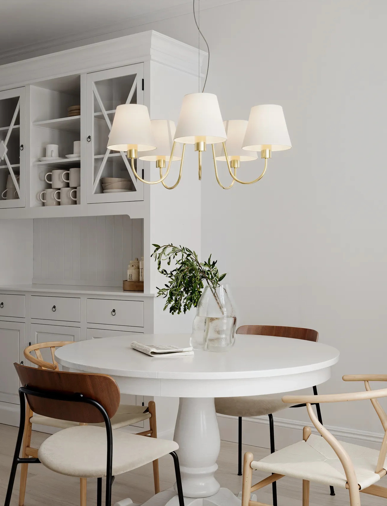 By Rydéns Pendant Lamp Lynx, 37X75 cm, Gold, Loftslamper > Pendellamper, Unisex