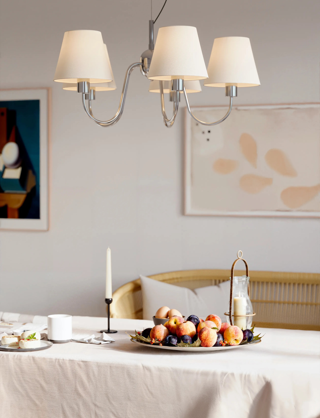 By Rydéns Pendant Lamp Lynx, 37X75 cm, Silver, Loftslamper > Pendellamper, Unisex