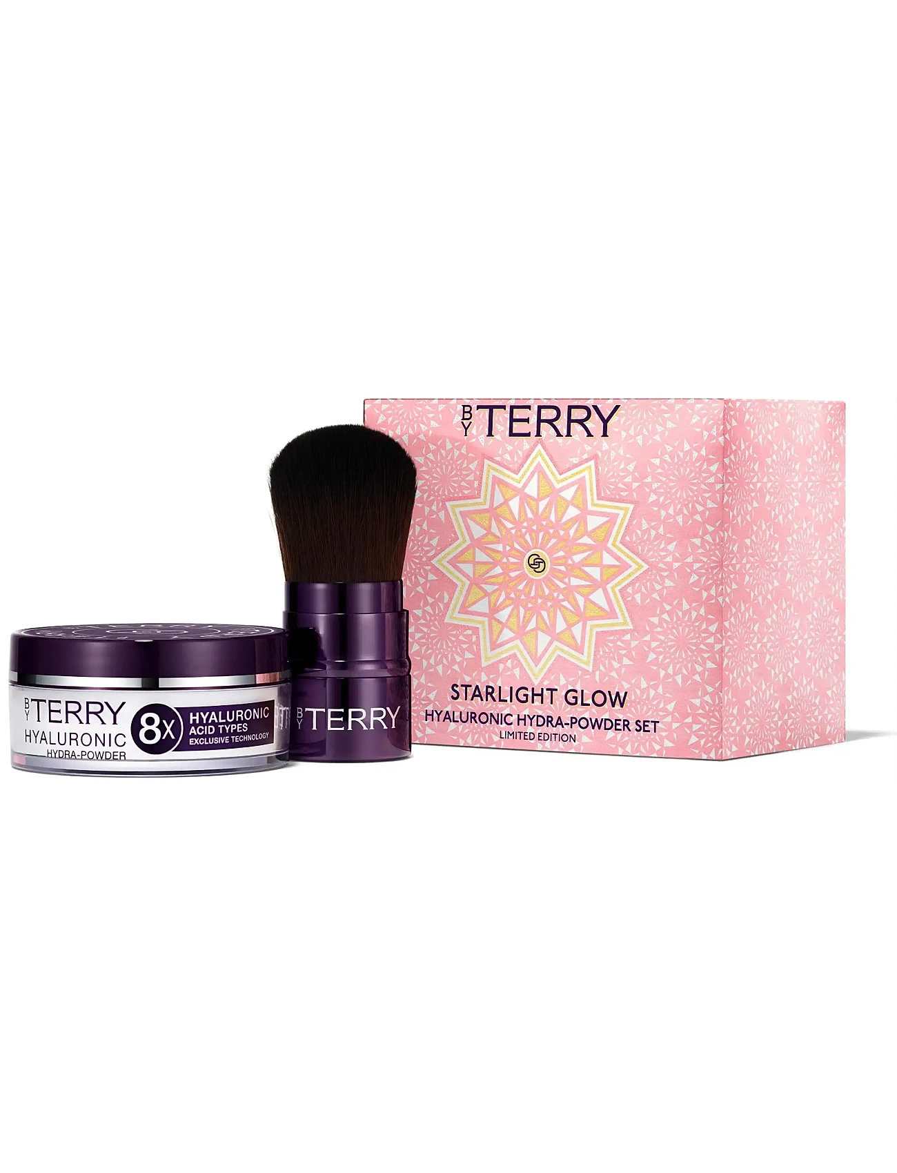 By Terry Starlight Glow Hyaluronic Powder Duo Set, One Size, Ansigtsbørster > Pudderbørster, Dame