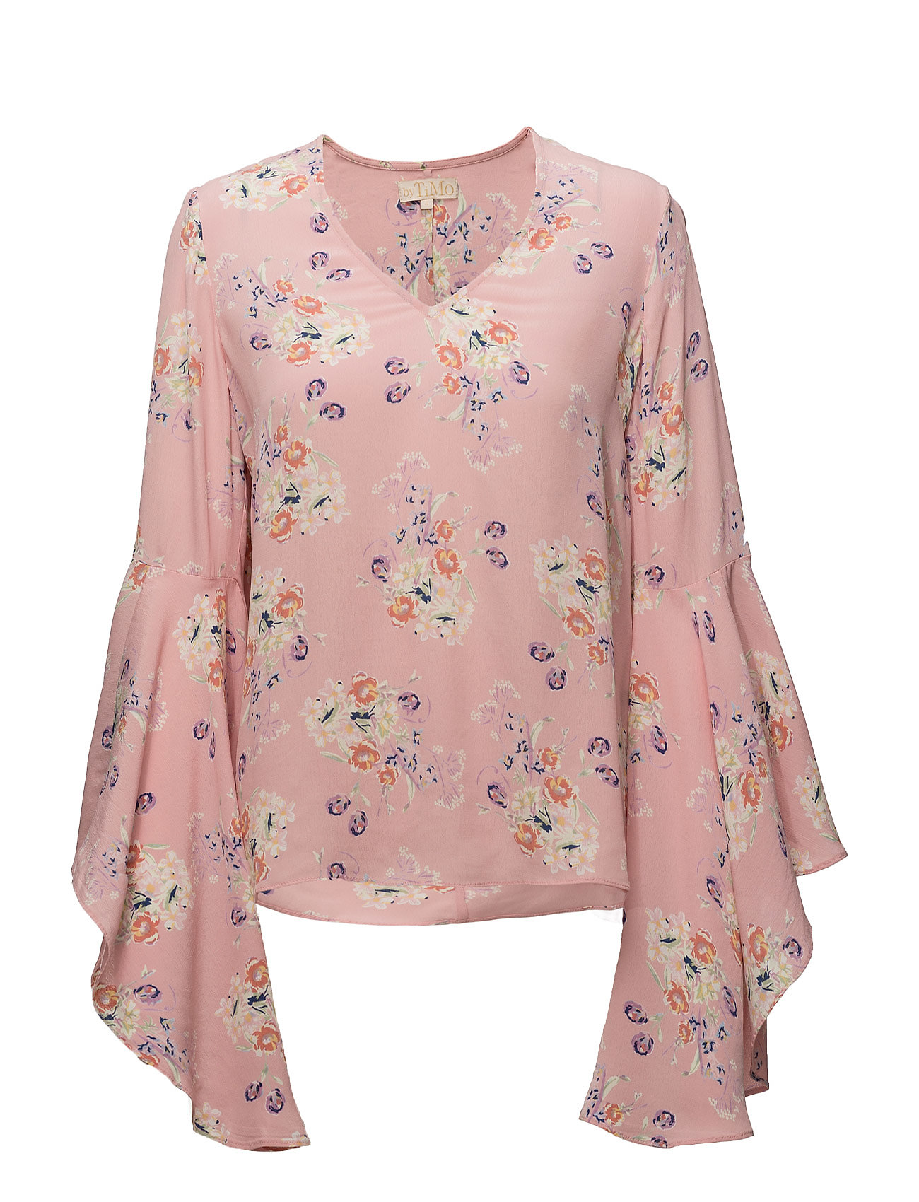 By Ti Mo Flared V Neck Blouse Lange Mouwen Roze By Ti by ti mo kopen in de aanbieding By Ti Mo Flared V Neck Blouse Lange Mouwen Roze By Ti by ti mo kopen in de aanbieding