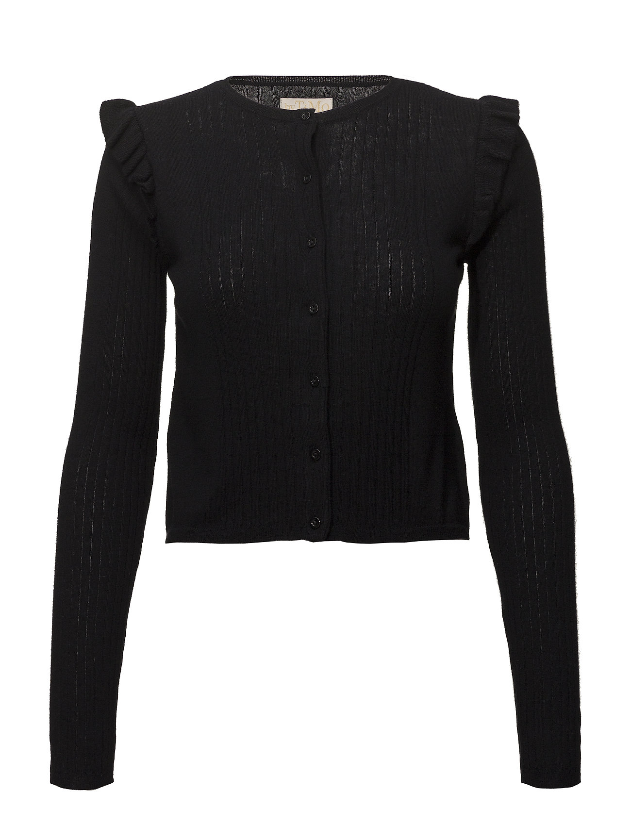 By Ti Mo Merino Cardigan Gebreide Trui Zwart By Ti by ti mo kopen in de aanbieding