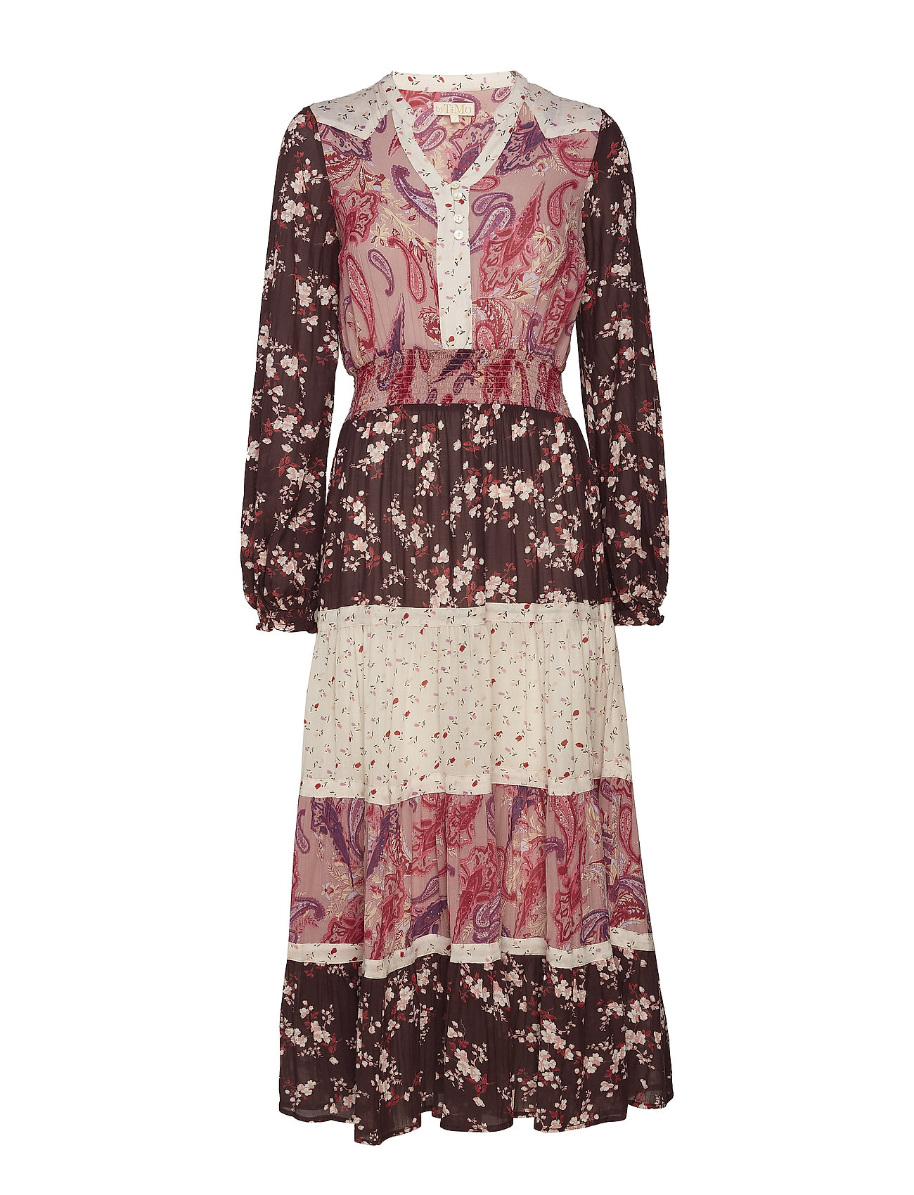 By Ti Mo Bohemian Midi Dress Jurk Knielengte Multipatroon By Ti by ti mo kopen in de aanbieding