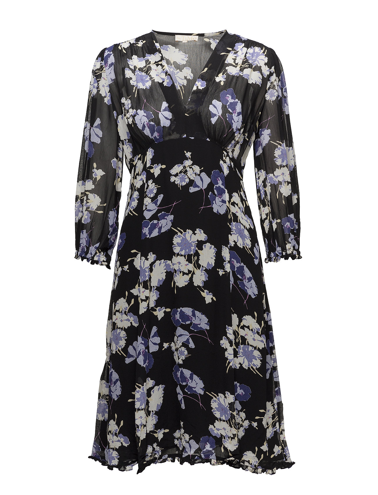 By Ti Mo Semi Couture Day Dress Jurk Knielengte Blauw By Ti by ti mo kopen in de aanbieding