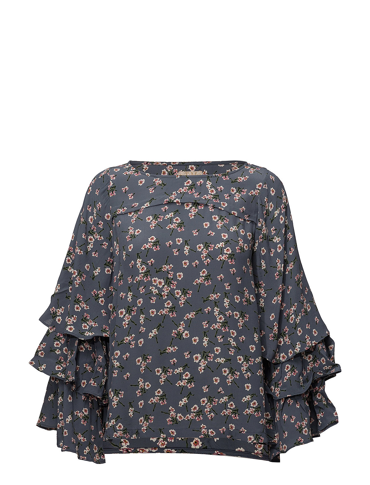 By Ti Mo Printed Flared Blouse Lange Mouwen Blauw By Ti by ti mo kopen in de aanbieding By Ti Mo Printed Flared Blouse Lange Mouwen Blauw By Ti by ti mo kopen in de aanbieding