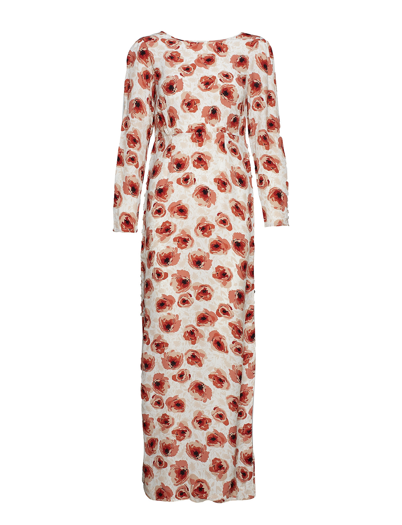 By Ti Mo 20S Dress Maxi Galajurk Rood By Ti by ti mo kopen in de aanbieding