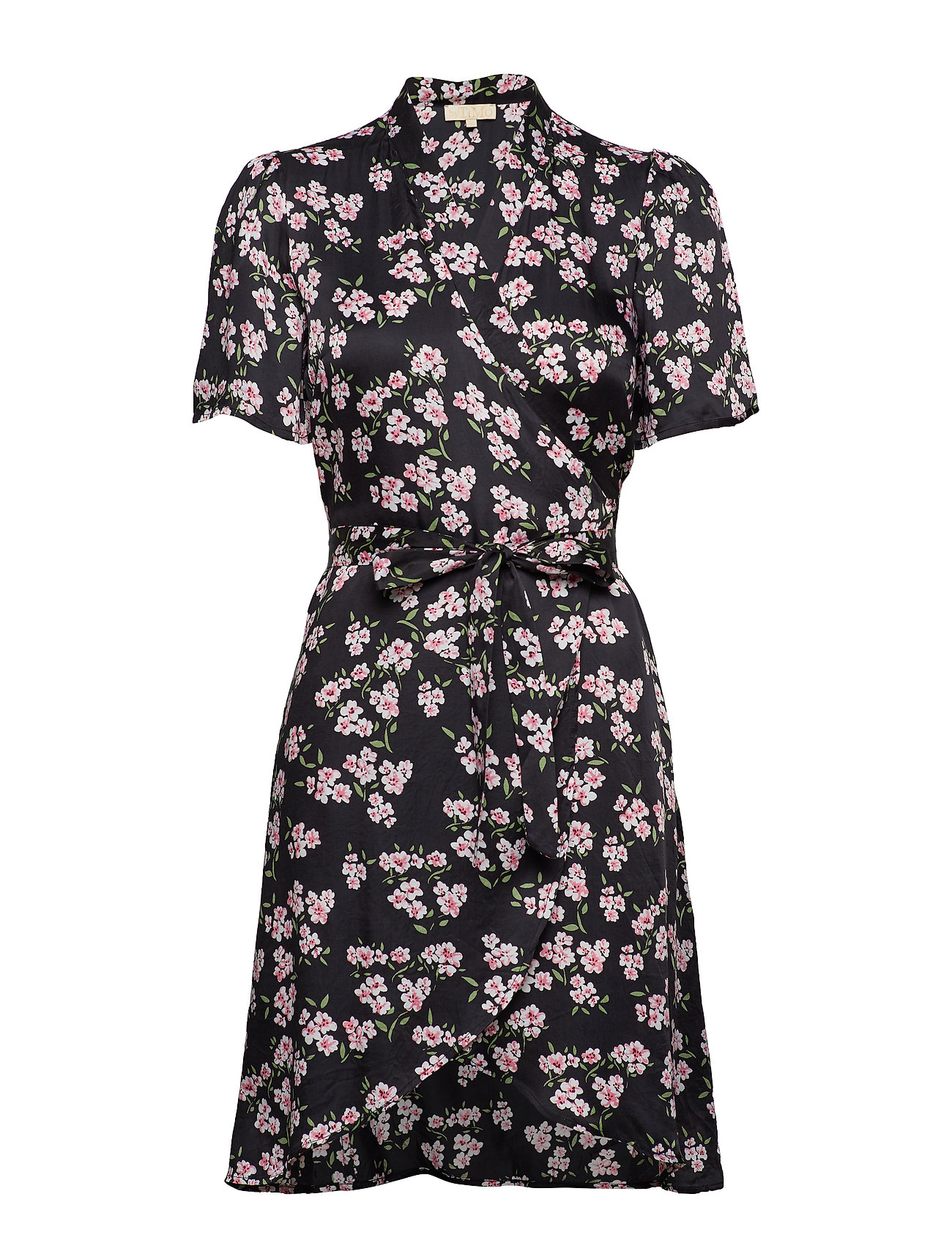 By Ti Mo Shiny Wrap Dress Jurk Knielengte Zwart By Ti by ti mo kopen in de aanbieding