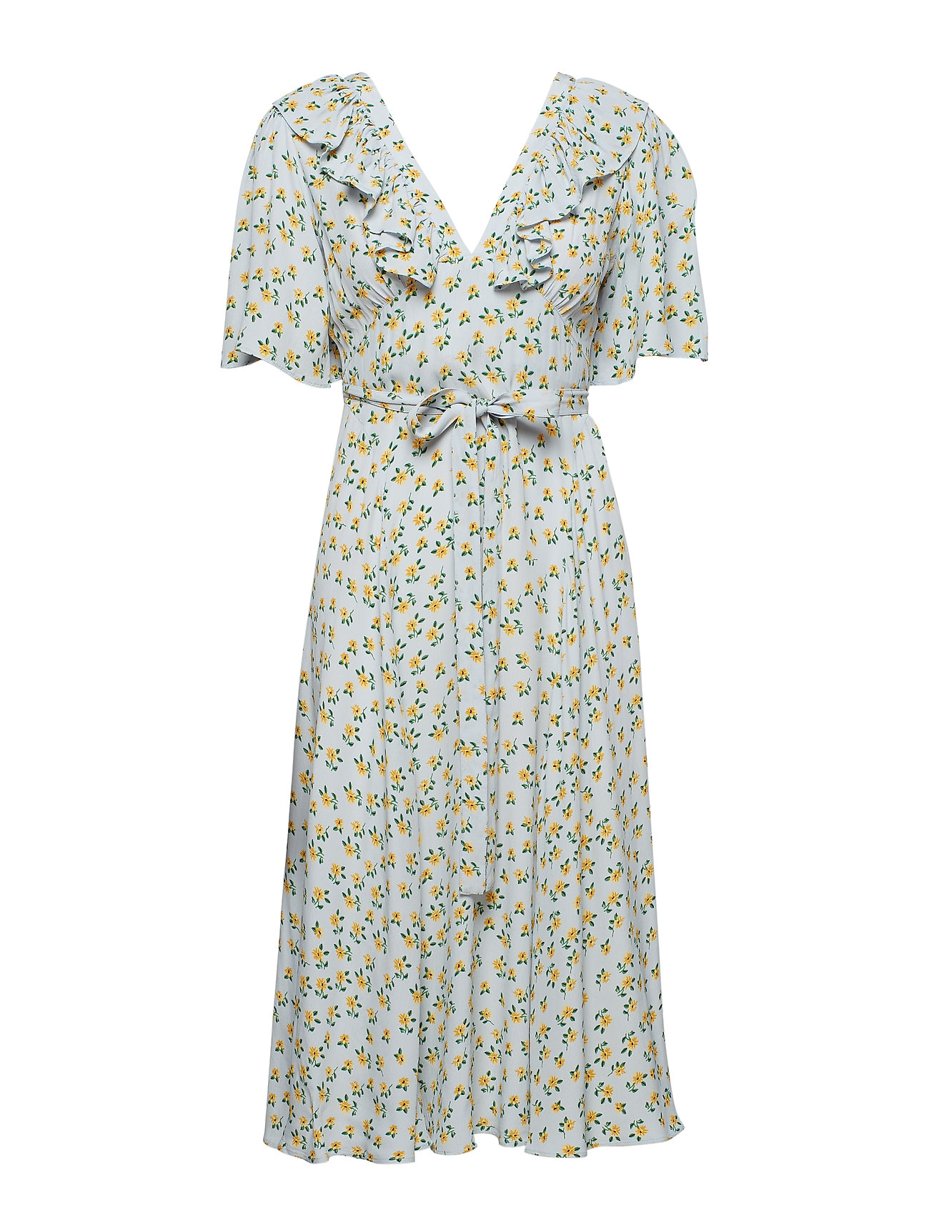 By Ti Mo Openback Midi Wrap Dress Korte Jurk Blauw By Ti by ti mo kopen in de aanbieding By Ti Mo Openback Midi Wrap Dress Korte Jurk Blauw By Ti by ti mo kopen in de aanbieding