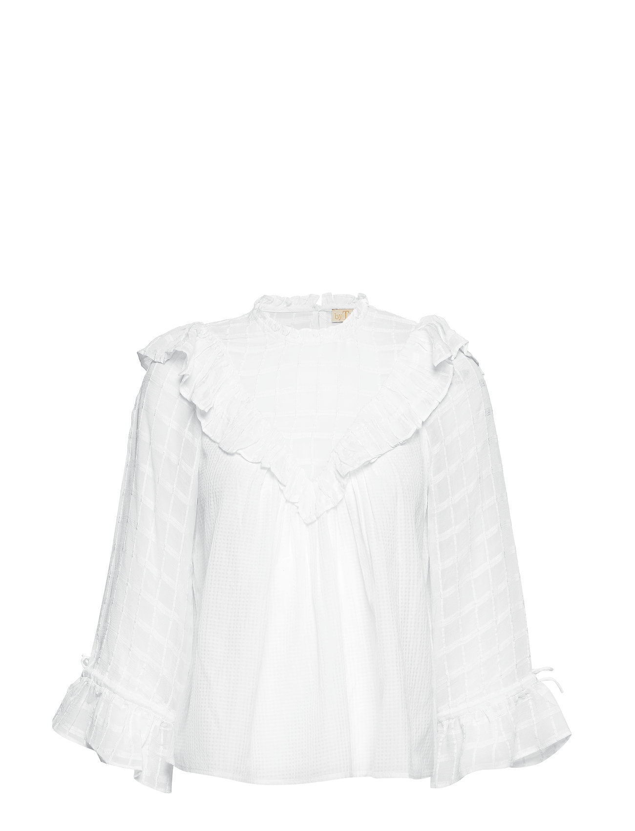By Ti Mo Classy Blouse Lange Mouwen Wit By Ti by ti mo kopen in de aanbieding