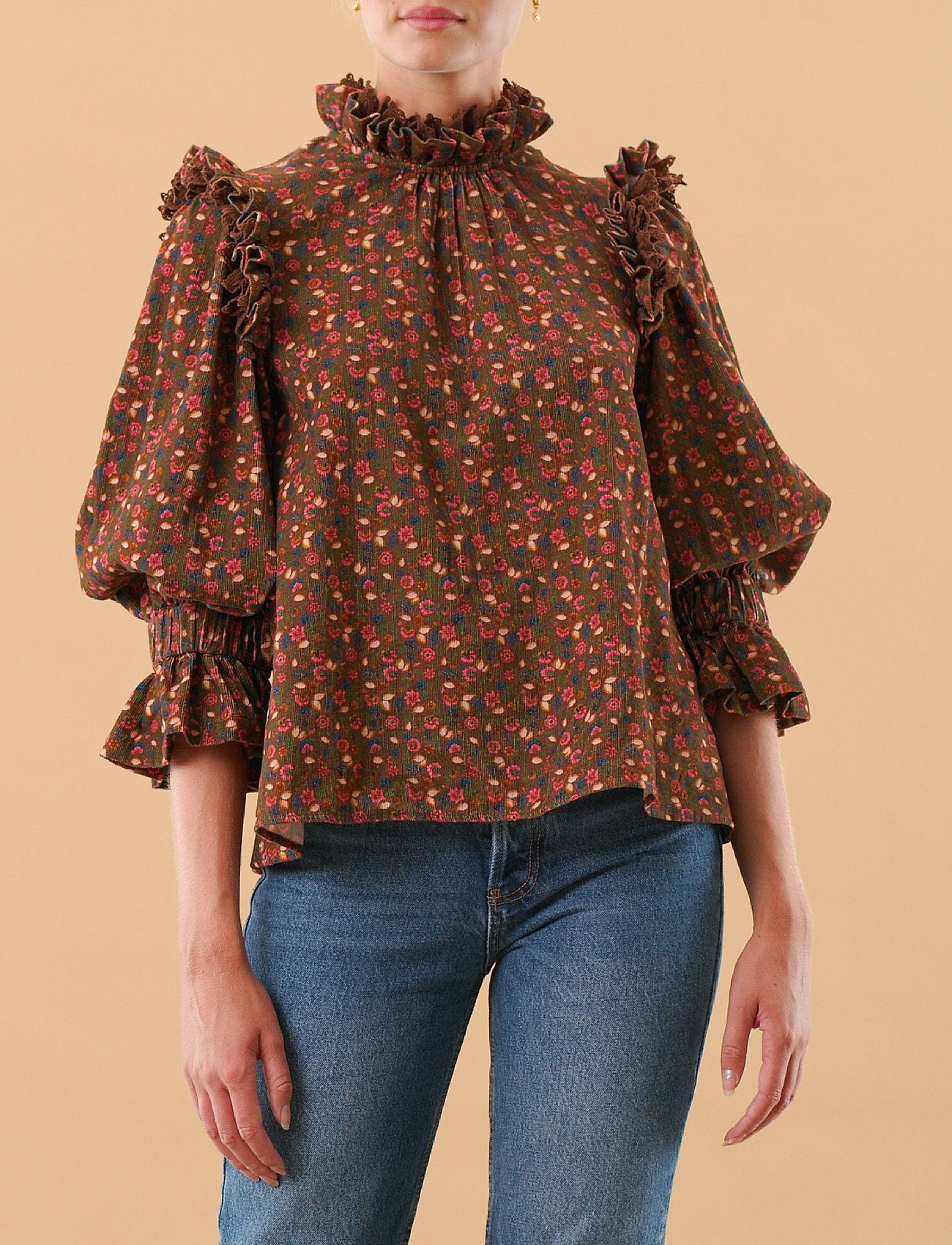 by Ti Mo Baby Cord Blouse - Long sleeved blouses | Boozt.com