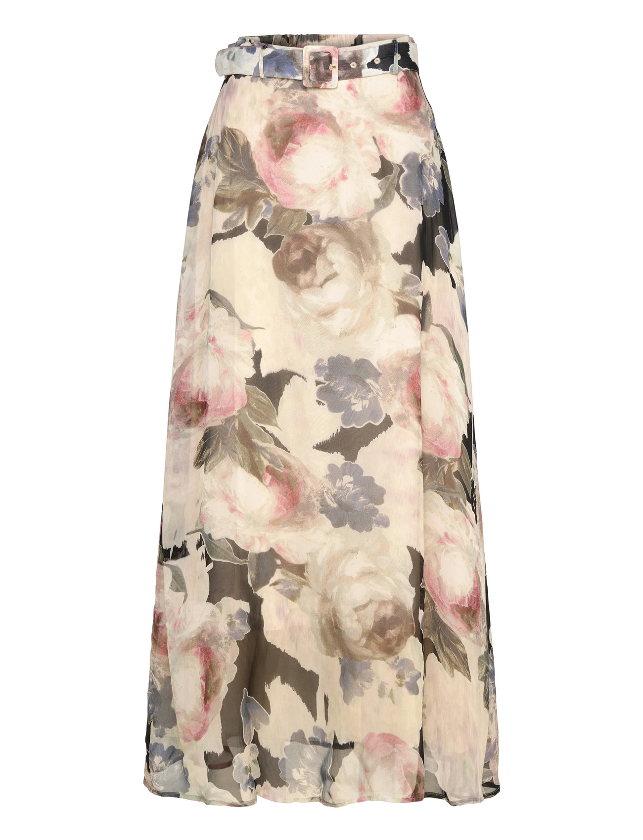 BY TI MO Organza Maxi Rock Cream - XL - Damen