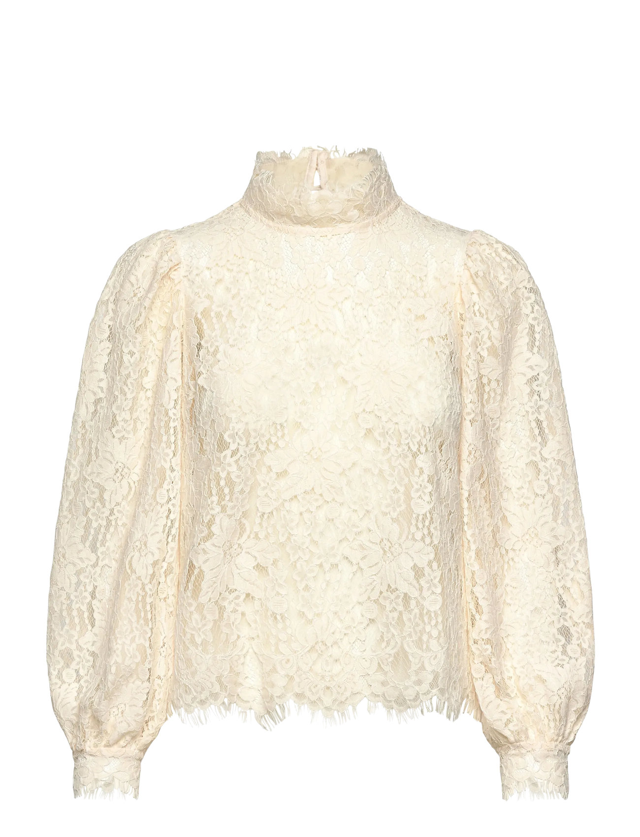 BY TI MO Strickjacke Bluse Cream - S - Damen