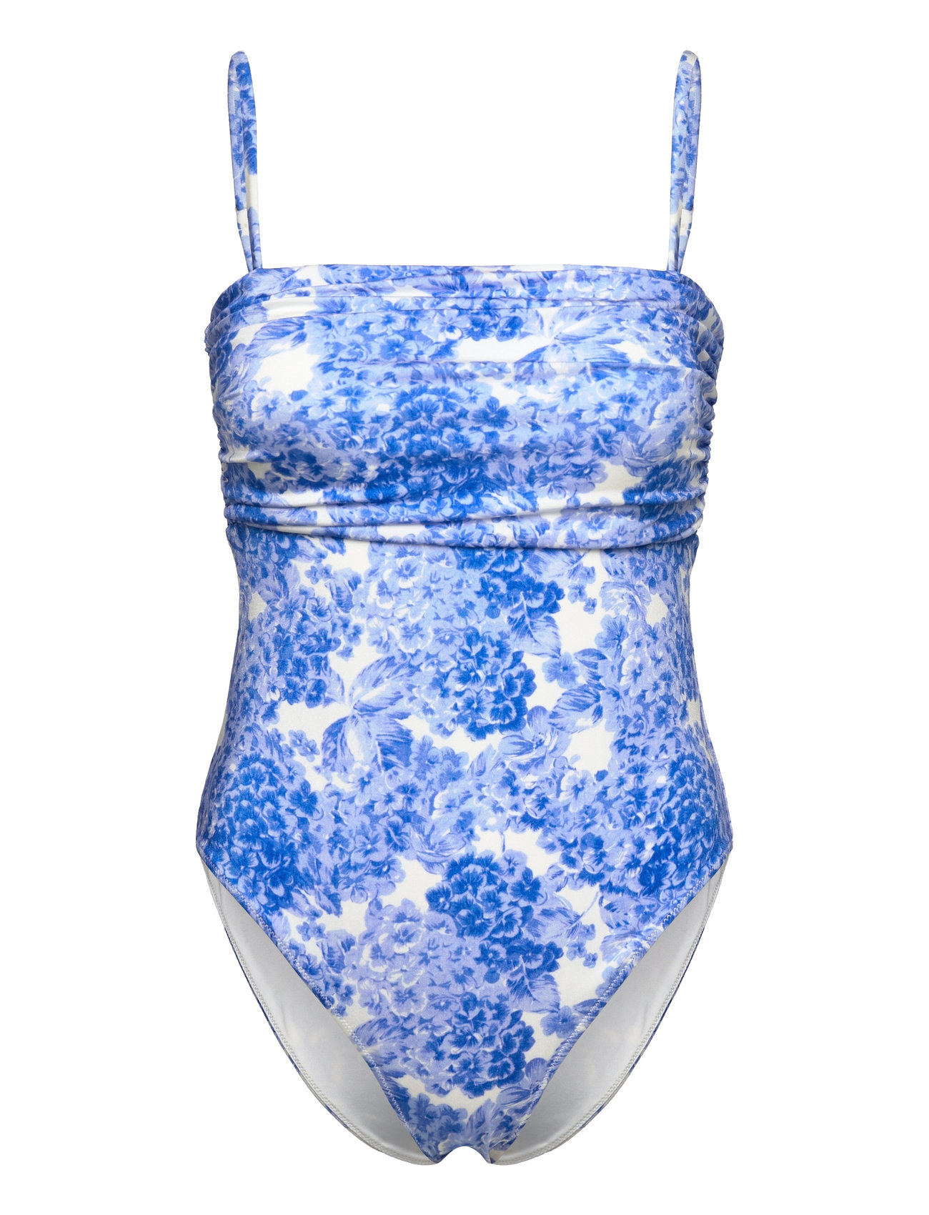BY TI MO Bandeau Badeanzug Blau - XL - Damen