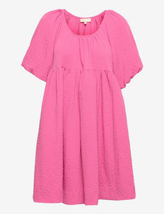 Bubble Mini Dress - sommerkjoler - pink