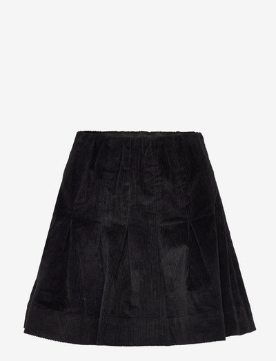 Corduroy Skirt - spódnice mini - black
