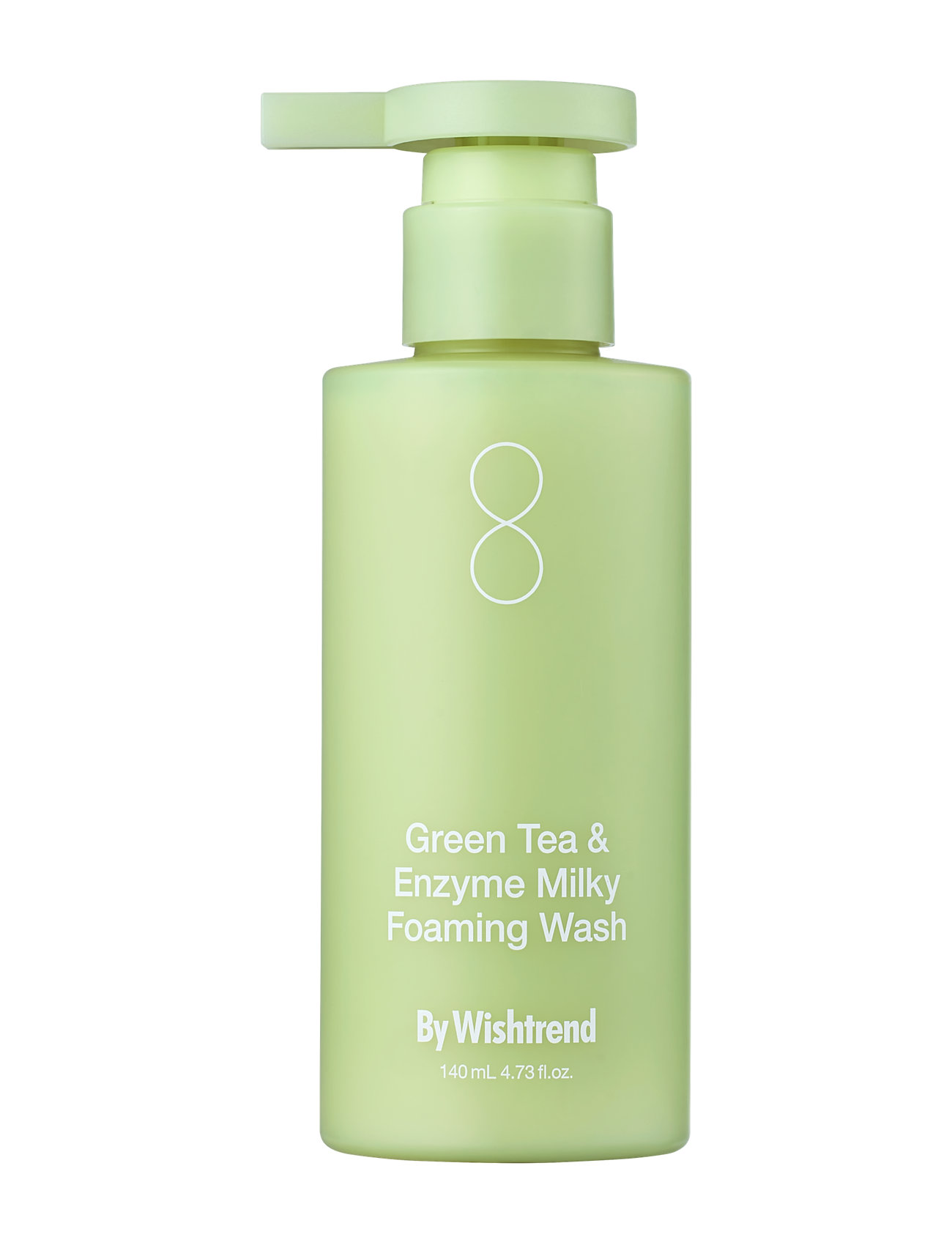 Green Tea & Enzyme Milky Foaming Wash Beauty Women Skin Care Face Cleansers Milk Cleanser Nude By Wishtrend