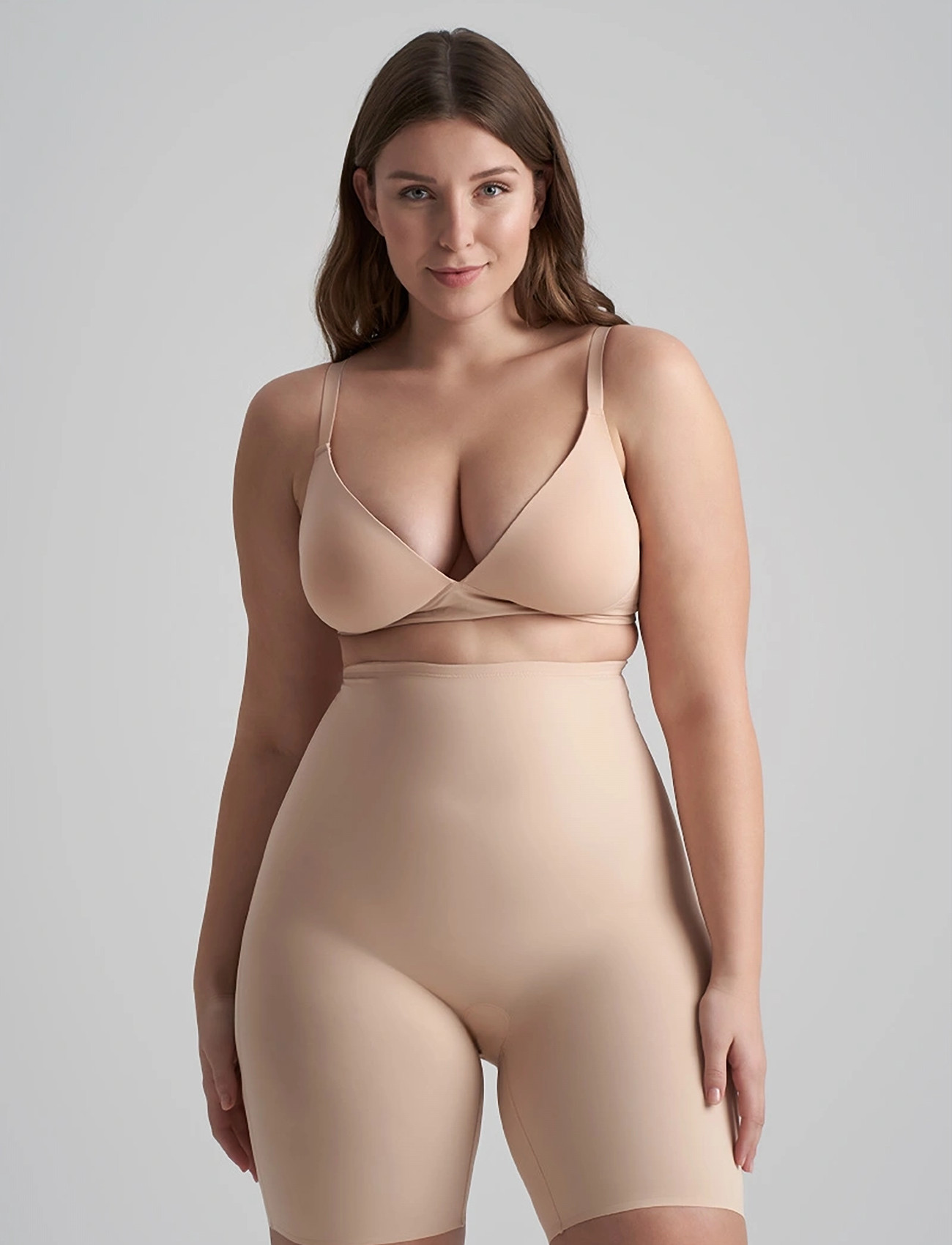 Bye Bra Sculpting High Waist Short, XL, Beige, Shapewear > Underdele, Dame