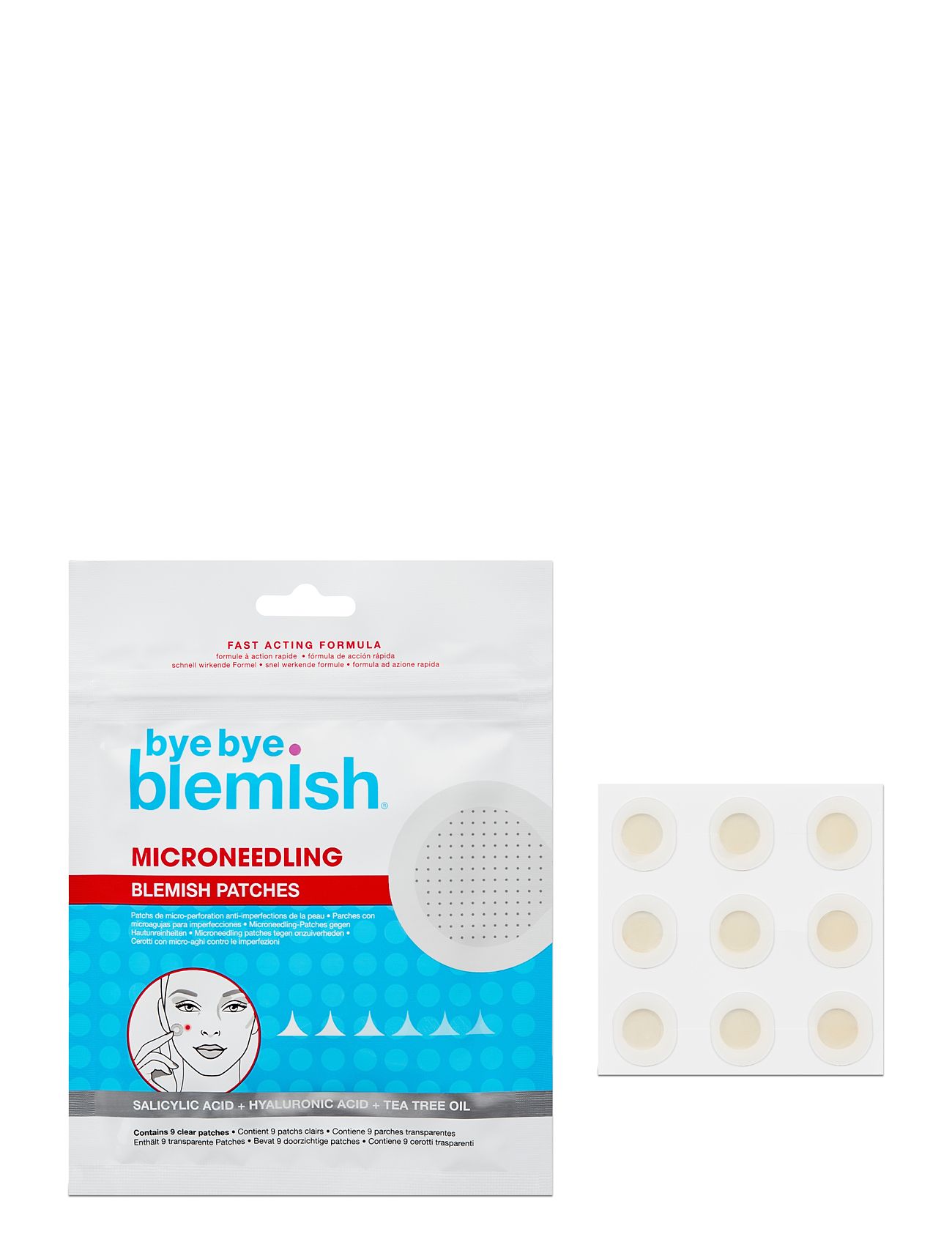 Micr Edling Blemish Patches Beauty Women Skin Care Face Spot Treatments Nude Bye Bye Blemish