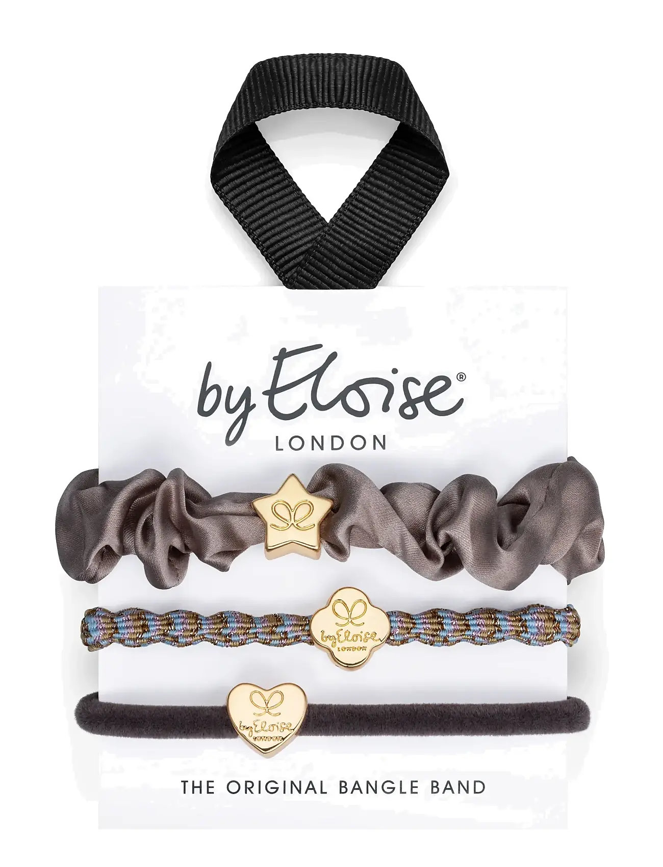 ByEloise Parisian Skies, One Size, Grey, Hårtilbehør > Hårbånd, Dame