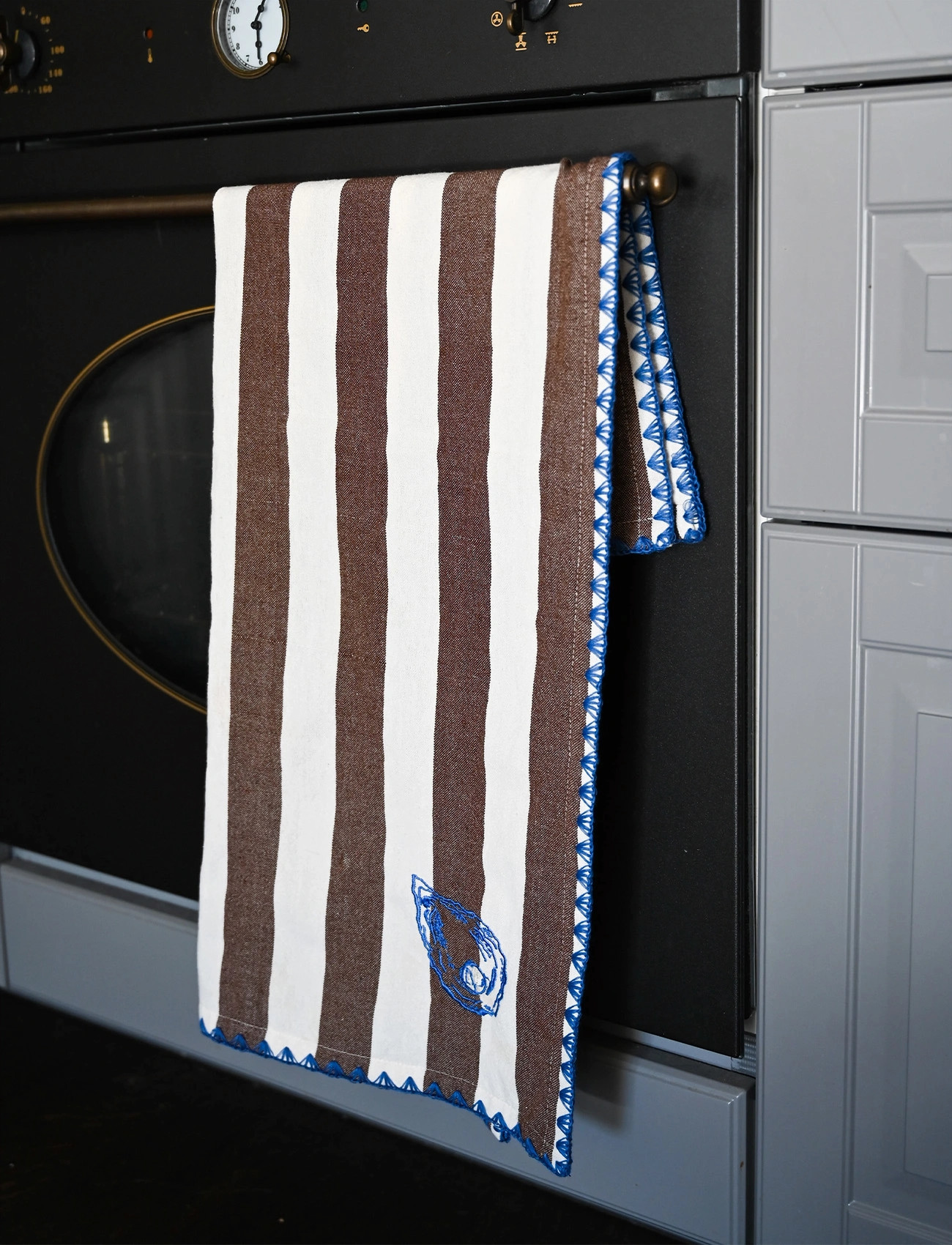 Byon Kitchen Towel Bubba Oyster 2Pcs/Set, 50X70 cm, Multi/patterned, Køkkentekstiler > Køkkenhåndklæder, Unisex