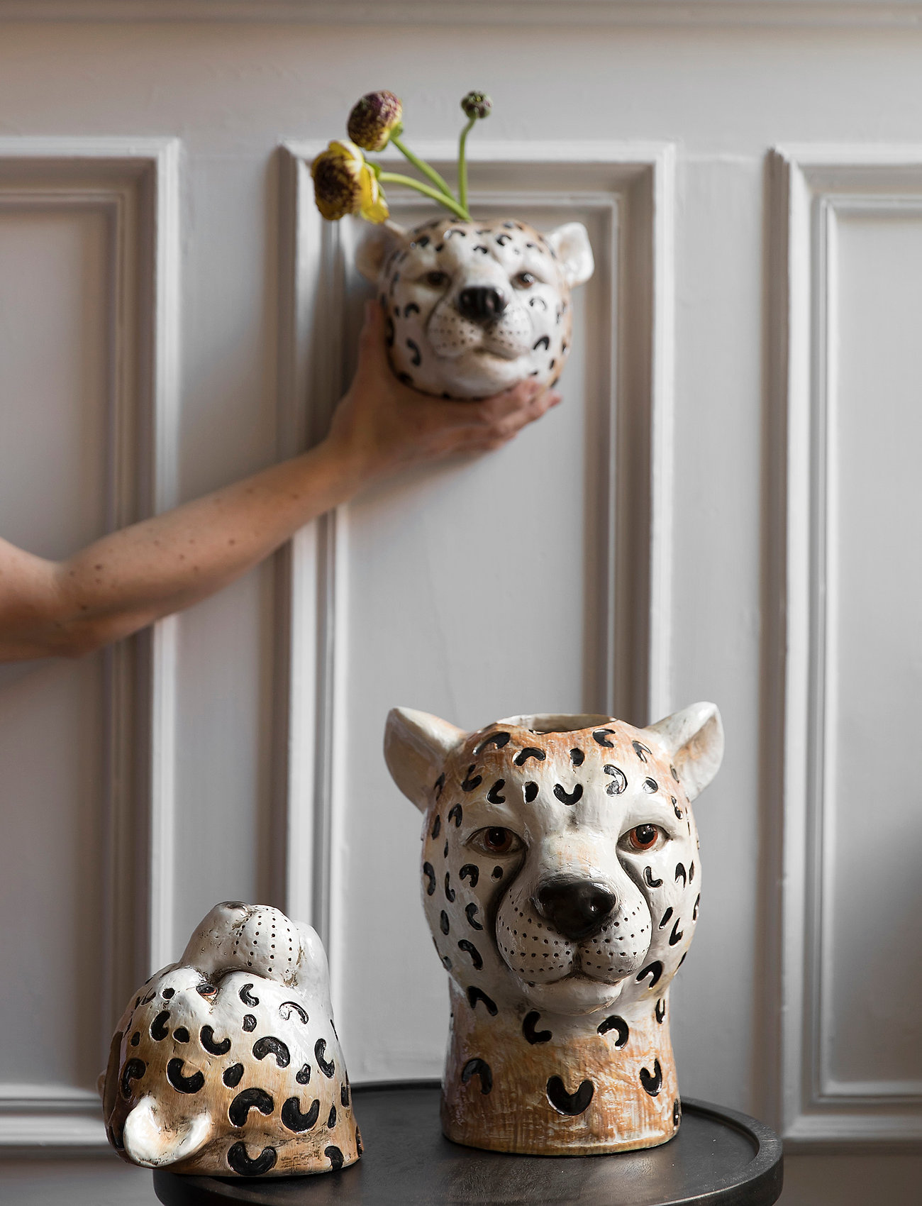 ByOn Wall Vase Cheetah Vases