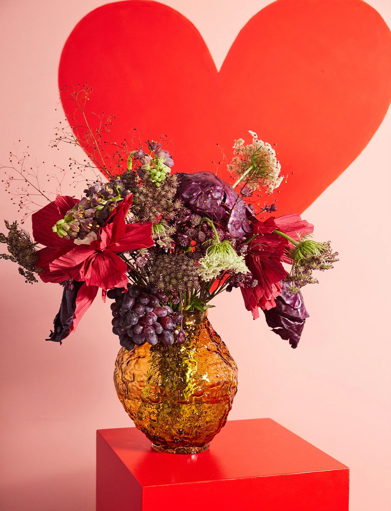 Byon Vase Corallo M, One Size, Gold, Vases > Other Vases, Unisex