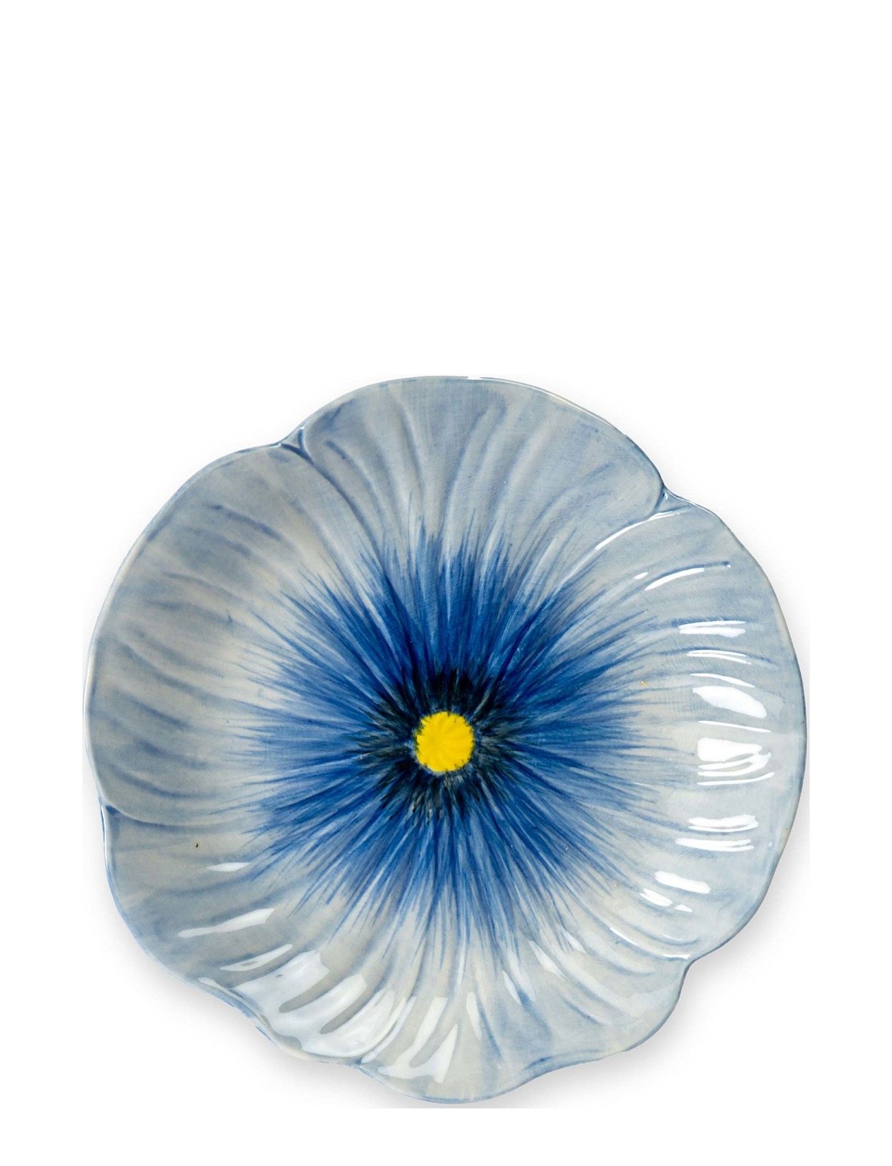 Plate Poppy Blue Byon