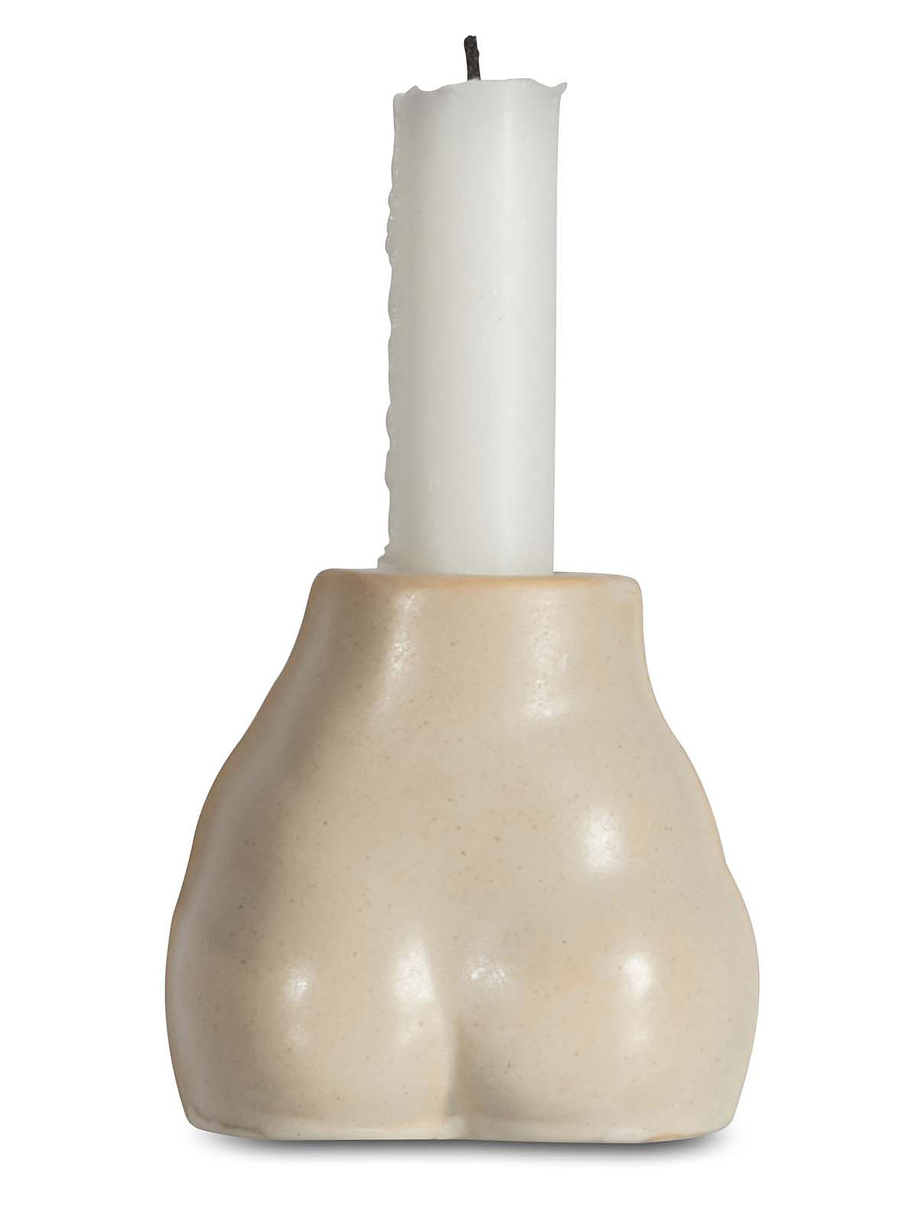 BYON Candleholder Nature Beige - 9X5.5X8CM 9 - Unisex