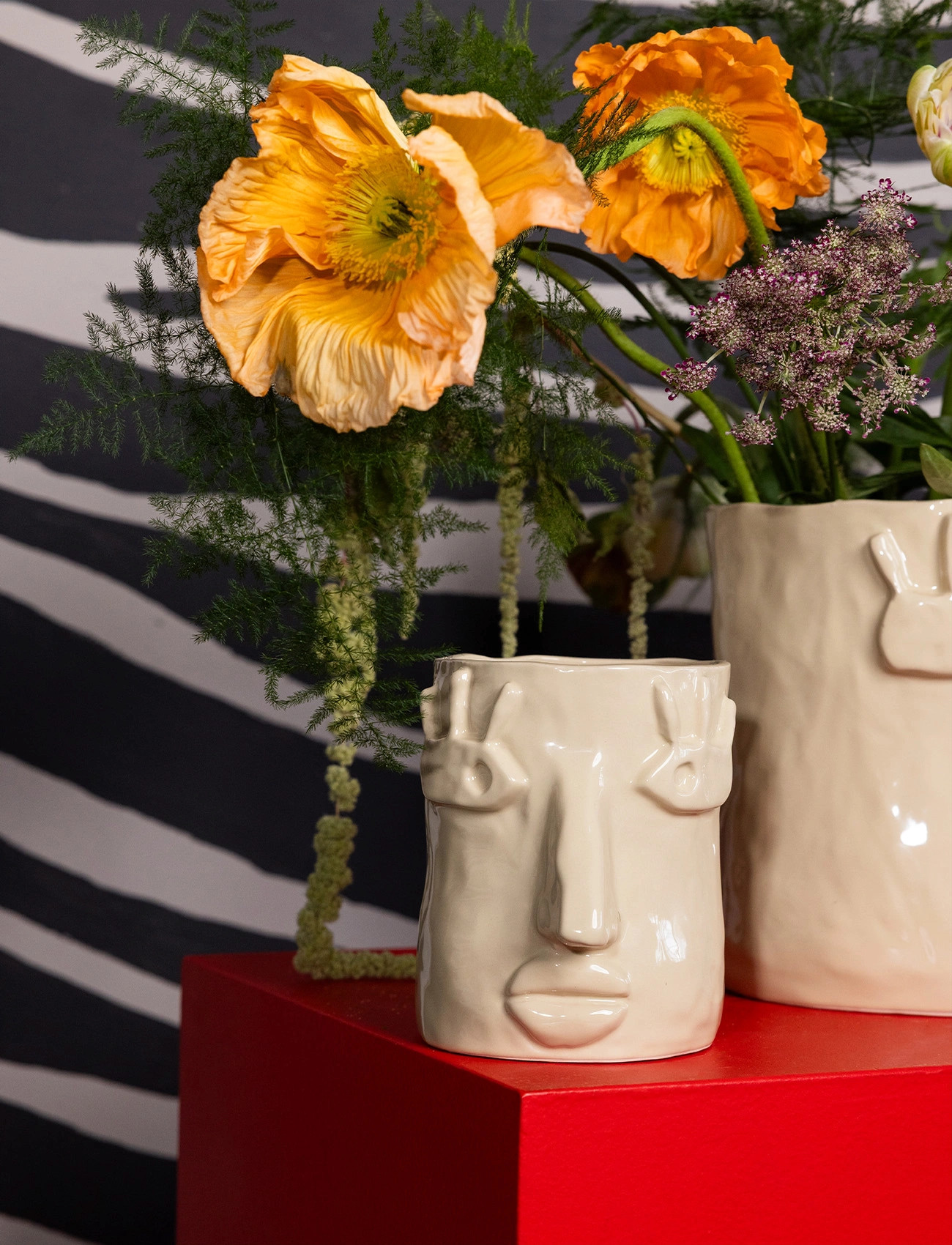 Byon Pot Facy S, S, Beige, Dekoration > Blomsterpotter, Unisex