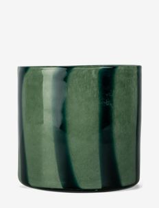 Candleholder Calore M - tējas sveces turētāji - green/dark green