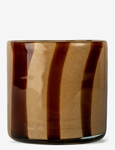 Candleholder Calore XS - tējas sveces turētāji - brown/beige