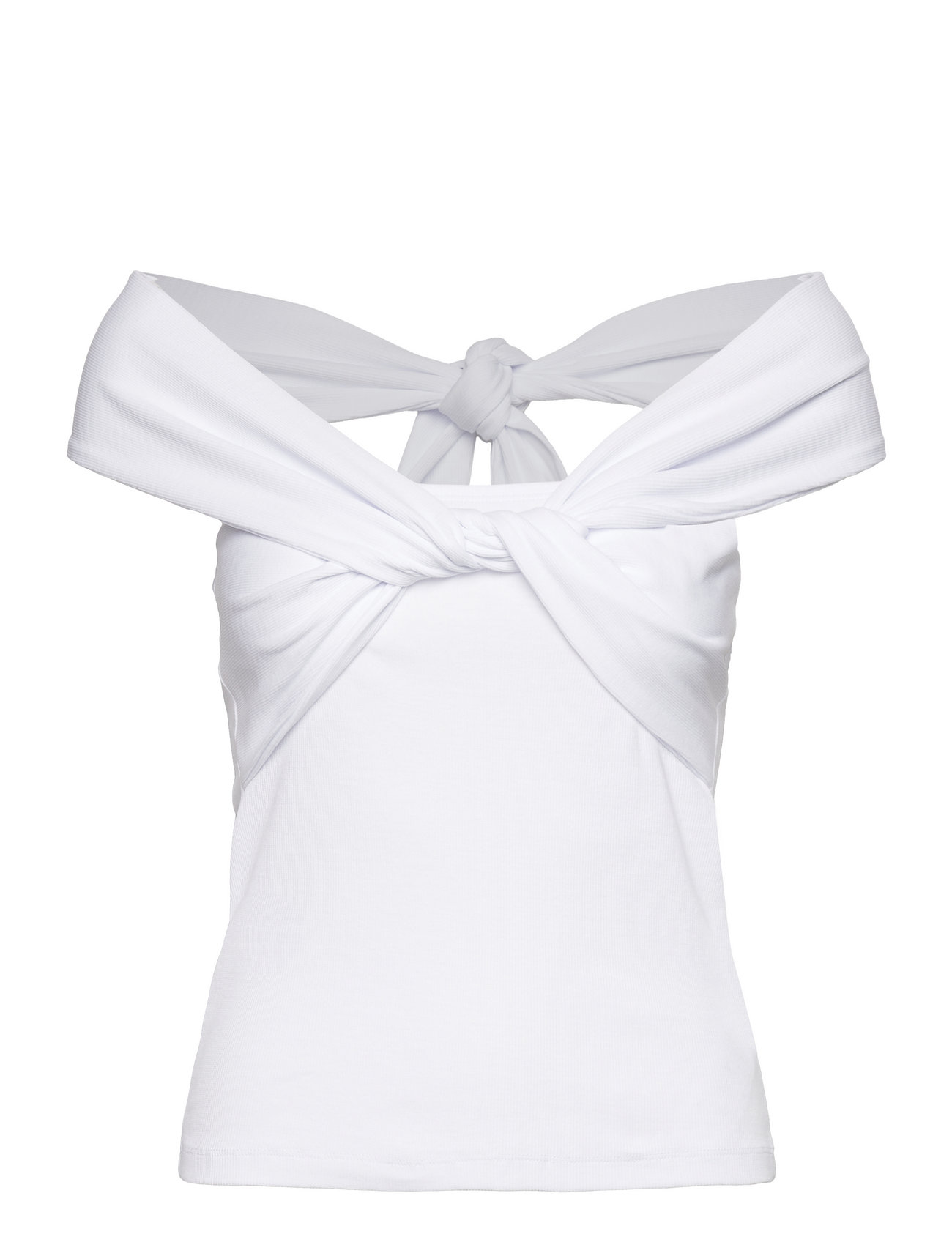 bzr Fionabzcrossover Top, L, White, T-Shirts & Toppe > Uden Ærmer, Dame