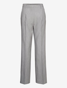 Valley Base pants - rette bukser - grey melange