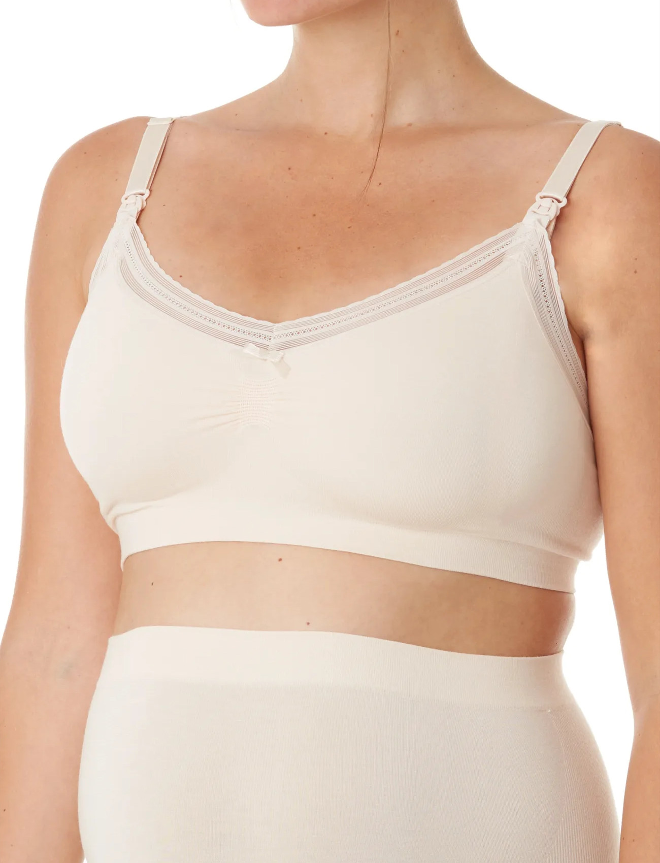 Cache Coeur Maternity And Nursing Bra Milk, S, Beige, Bh'Er Og Toppe > Barsels-Bh'Er, Dame