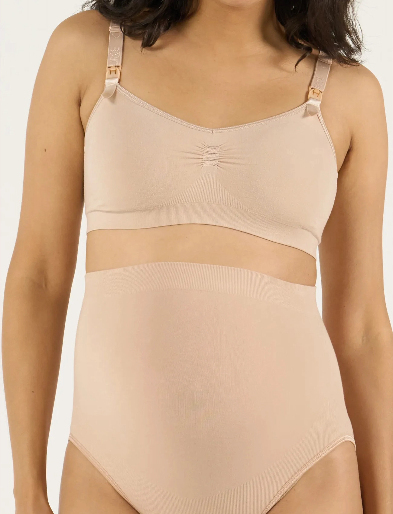Cache Coeur Maternity And Nursing Bra Curve, S, Beige, Bh'Er Og Toppe > Barsels-Bh'Er, Dame