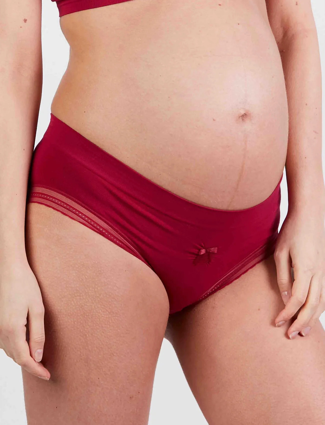 Cache Coeur Maternity Slip Milk, S, Red, Trusser > Hipster & Boyshorts, Dame