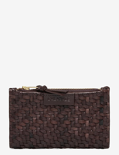 Caia - wallets - umber twill