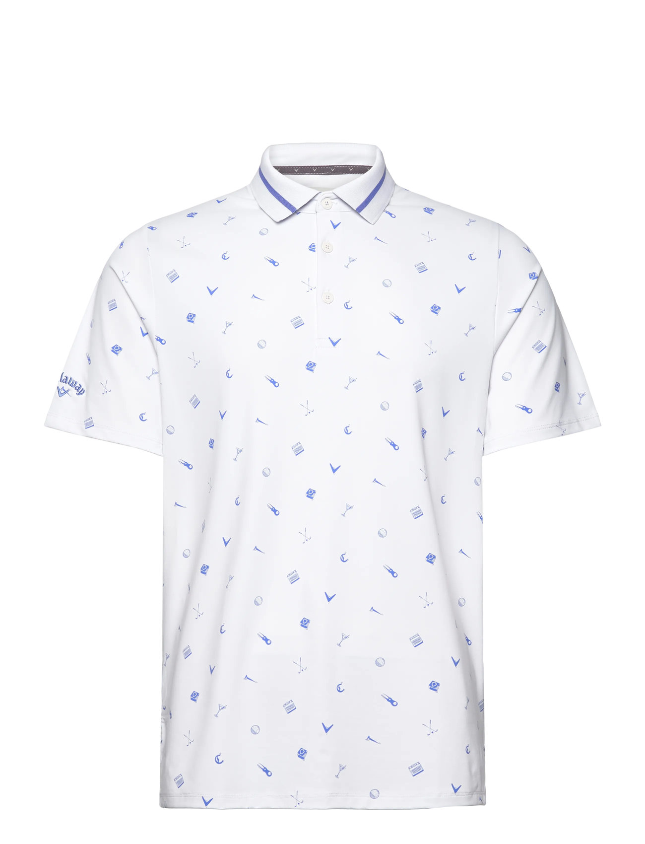 CALLAWAY Memento Print Polo Weiß - L - Herren