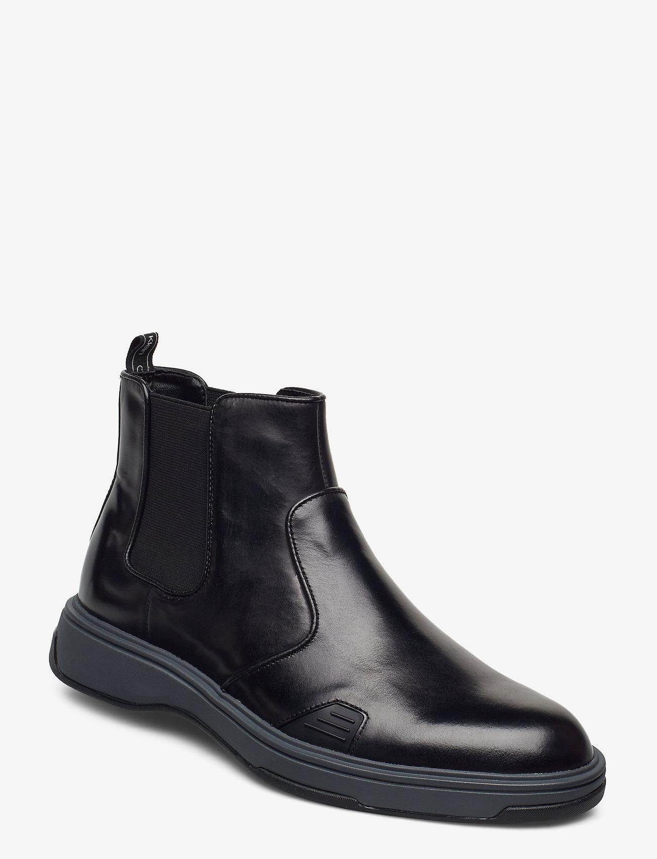 calvin klein rubber chelsea boots