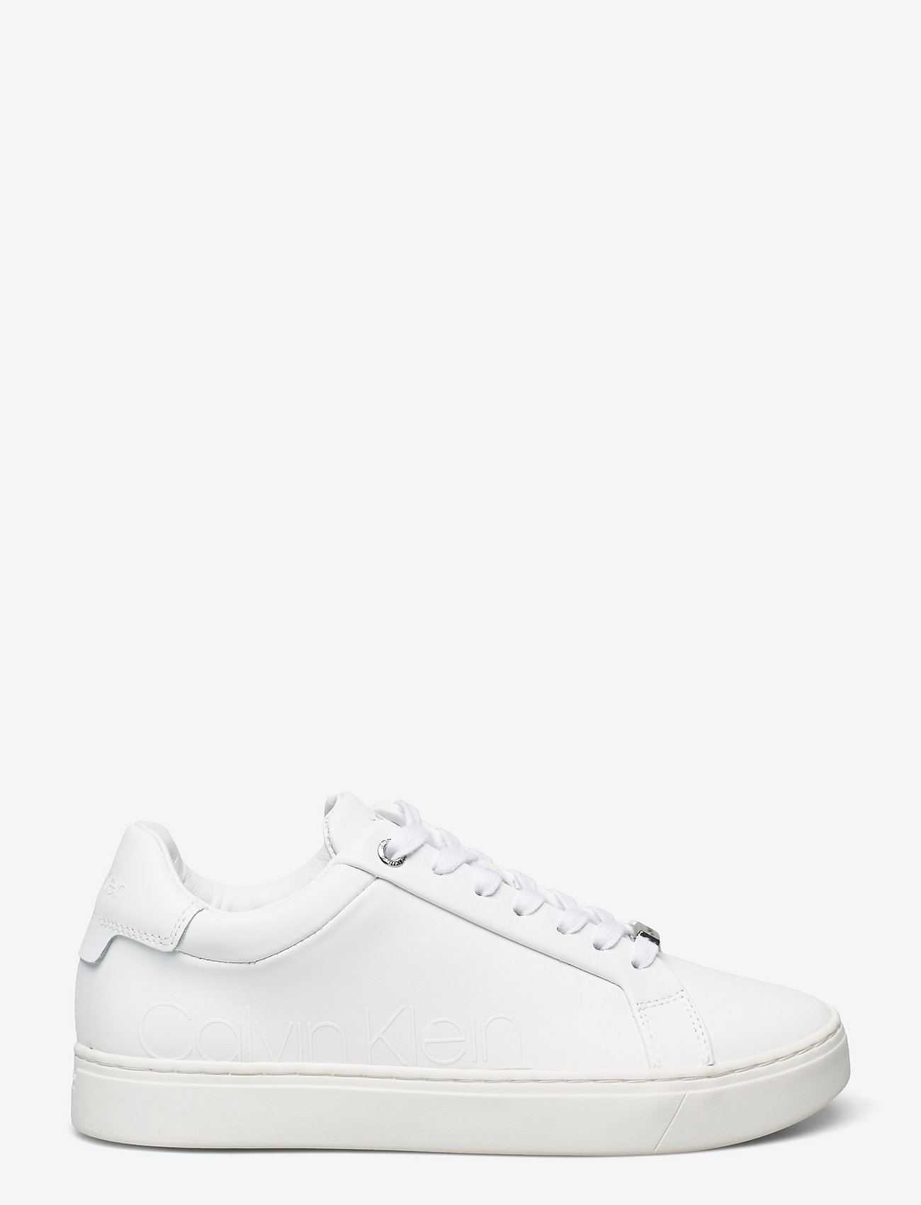 calvin klein lace up logo sneaker