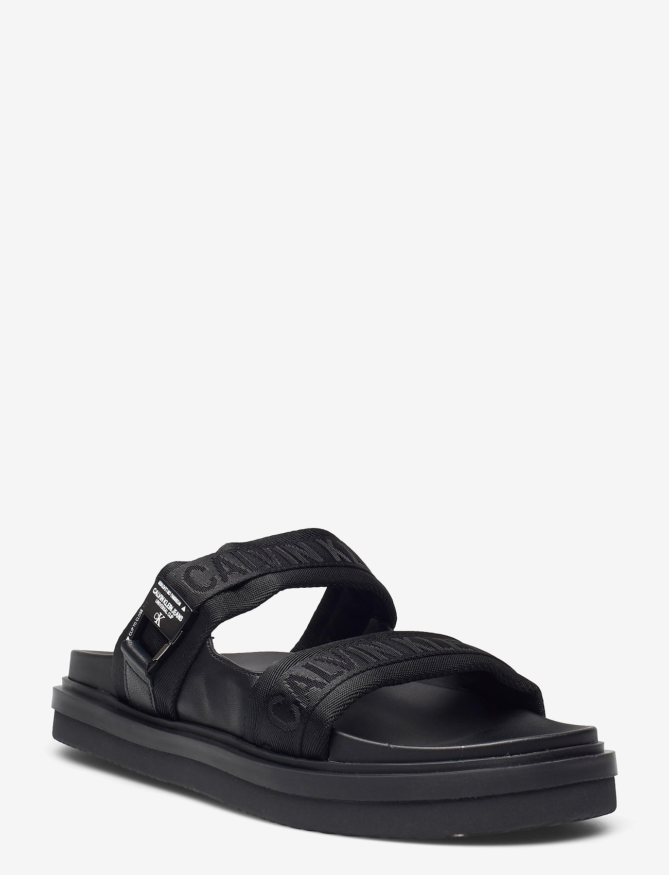 calvin klein flat sandals