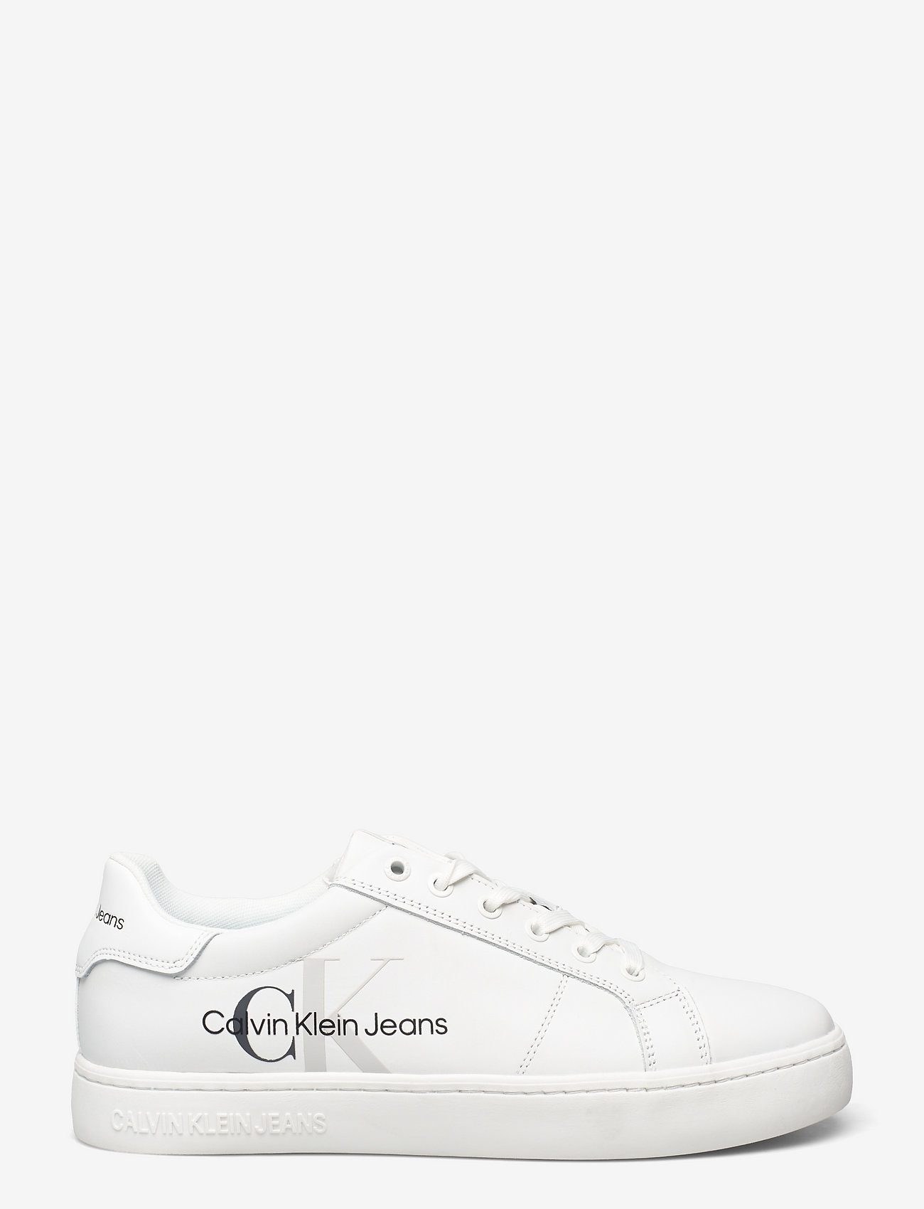 calvin klein lace up logo sneaker