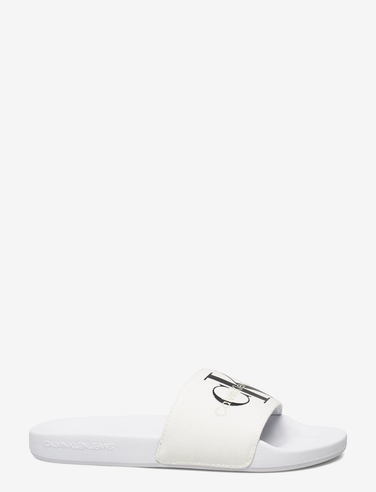 Calvin Klein - SLIDE MONOGRAM CO - bright white - 1