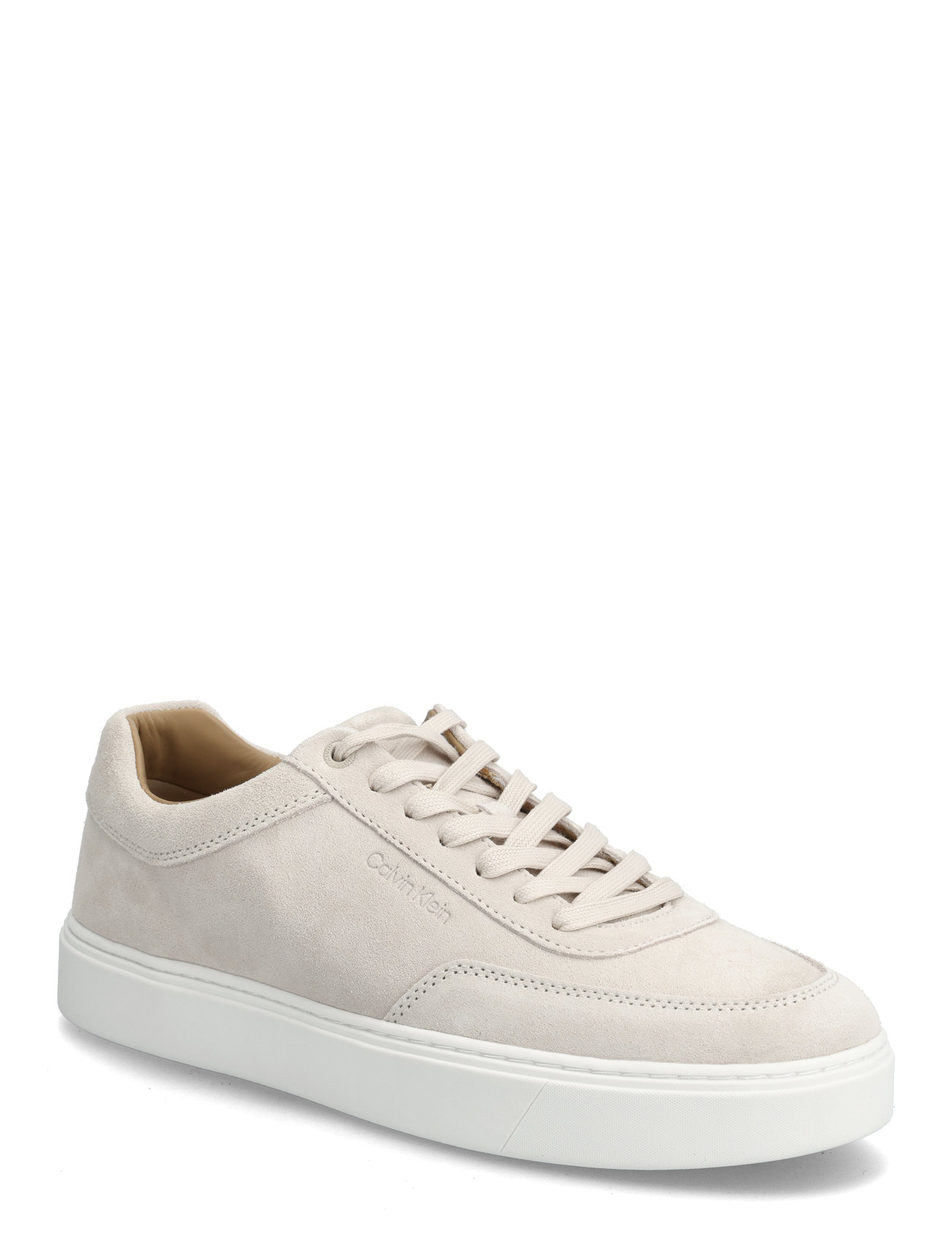 Clean Cup Low Laceup Oxf Su Lave Sneakers White Calvin Klein
